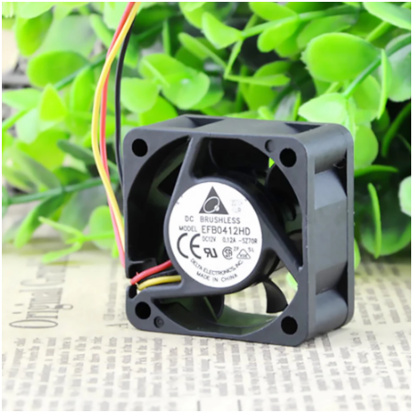 Original DELTA EFB0412HD Cooling Fan 12V 0.08A 0.96W 3wires EFB0412HD Fans